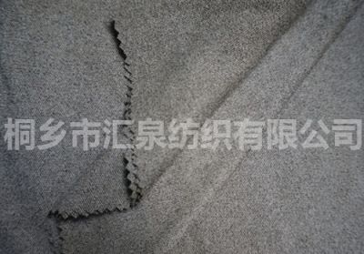 色織染色緯編麂皮絨